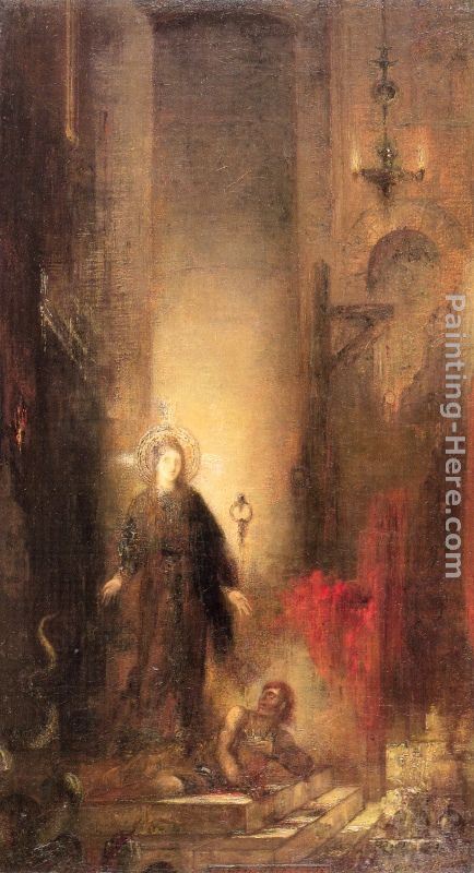 Gustave Moreau Saint Margaret